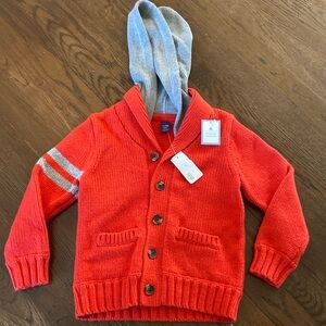 Baby gap 4t knit hooded sweater